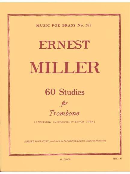 Miller: 60 Studies For Trombone