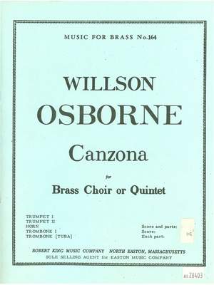 Osborne: Canzona