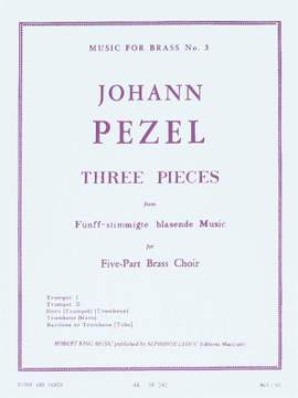 Pezel: 3 Pieces-5 Part Brass Music