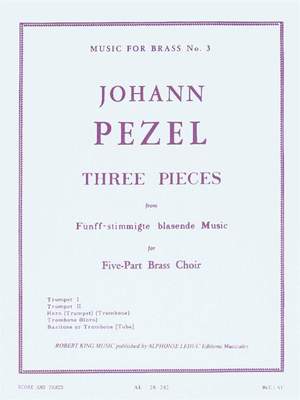 Pezel: 3 Pieces-5 Part Brass Music