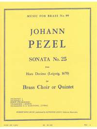 Pezel: Sonata N025-Hora Decima