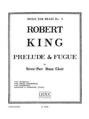 Robert King Prelude Et Fugue Presto Sheet Music