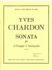 Yves Chardon: Sonata For Trumpet And Cello Op.21