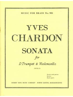 Yves Chardon: Sonata For Trumpet And Cello Op.21
