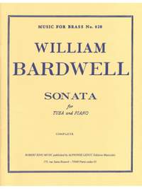 William Bardwell: Sonata For Tuba And Piano