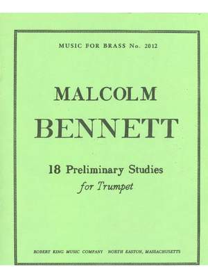 Bennett: 18 Preliminary Studies