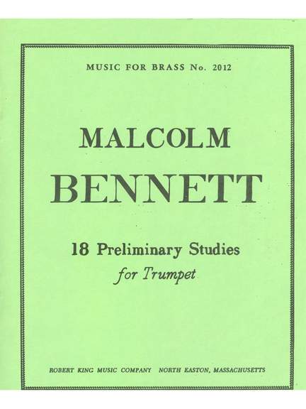 Bennett: 18 Preliminary Studies