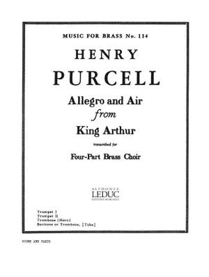 Henry Purcell: Allegro And Air Fom 'King Arthur'