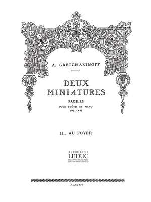 Alexander T. Gretchaninov: Suite miniature Op.145, No.8 - Adieux de Manon
