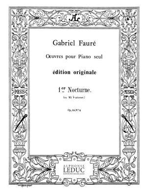 Gabriel Fauré: Nocturne N01