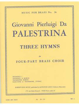 Giovanni Pierluigi da Palestrina: 3 Hymns
