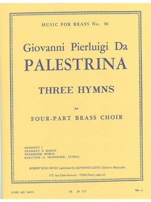 Giovanni Pierluigi da Palestrina: 3 Hymns