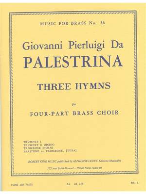 Giovanni Pierluigi da Palestrina: 3 Hymns