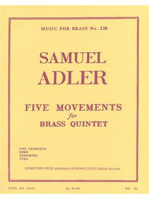 Samuel Adler: 5 Movements