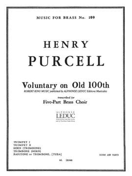 Henry Purcell: Voluntary On 'Old 100th'