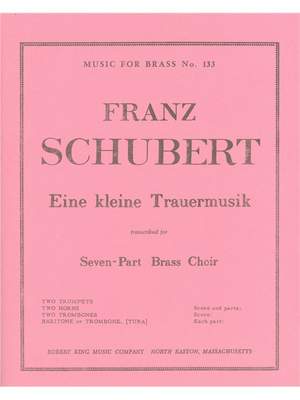 Franz Schubert: Eine Kleine Trauermusik