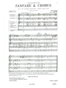 Dietrich Buxtehude: Fanfare And Chorus