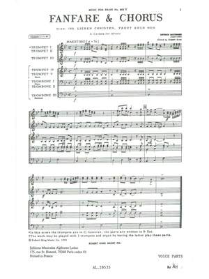 Dietrich Buxtehude: Fanfare And Chorus