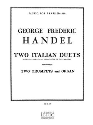 Georg Friedrich Händel: Two Italian Duets