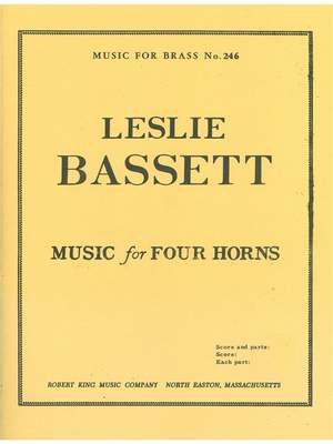 L. Bassett: Music For Four Horns