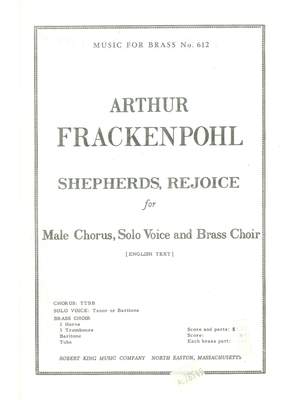 Arthur R. Frackenpohl: Arthur R. Frackenpohl: Shepherds rejoice