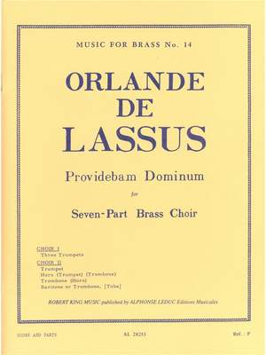 Lassus: Providebam Dominum
