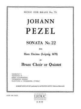 Pezel: Sonata N022-Hora Decima
