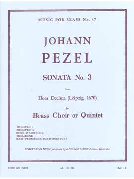 Pezel: Sonata N03-Hora Decima