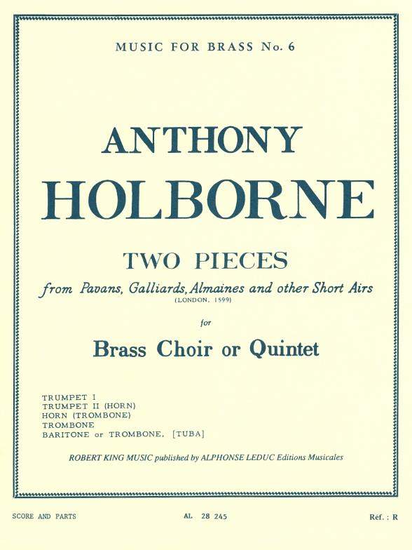 輸入譜Johann Pezel SixPieces for BrassChoir Pezel: 6 Pieces-5 Part Brass Music | Presto Music