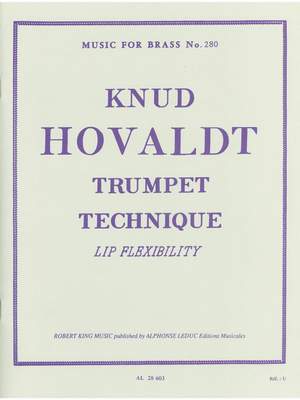 Hovaldt: Trumpet Technique Lip Flexibilit
