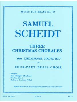 Scheidt: 3 Christmas Chorales