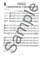 Scheidt: 3 Christmas Chorales Product Image