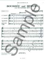 Georg Friedrich Händel: Bourrée Et Menuet 'Fireworks Music' Product Image