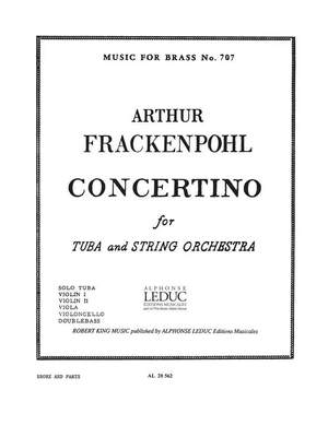 Arthur R. Frackenpohl: Arthur R. Frackenpohl: Concertino