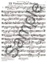 David Uber: 23 Virtuoso clef studies Product Image