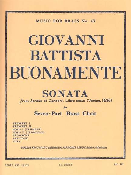 Buonamente: Sonata