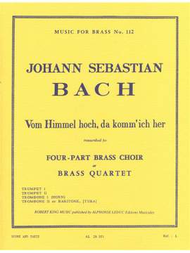 Johann Sebastian Bach: Vom Himmel Hoch, Da Komm' Ich Her