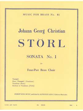 Stoerl: Sonata N01