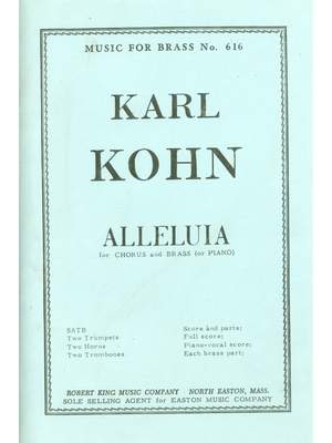 Karl Kohn: Karl Kohn: Alleluia