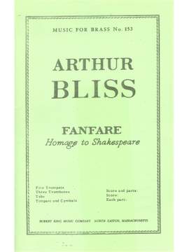 Bliss: Fanfare Homage To Shakespeare