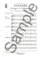 Bliss: Fanfare Homage To Shakespeare Product Image