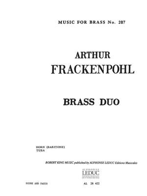 Arthur R. Frackenpohl: Brass Duo