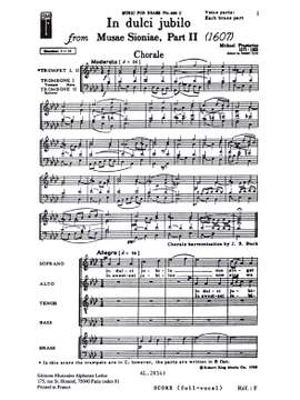 Praetorius: In Dulci Jubilo