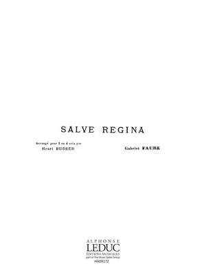 Gabriel Fauré: Salve Regina