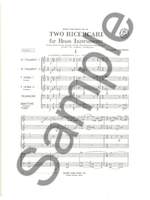 Osborne: 2 Ricercari Product Image