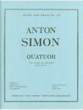 Simon: Quatuor Op21/N01