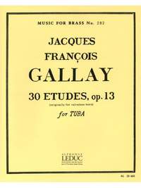 Jacques-François Gallay: 30 Studies Op13