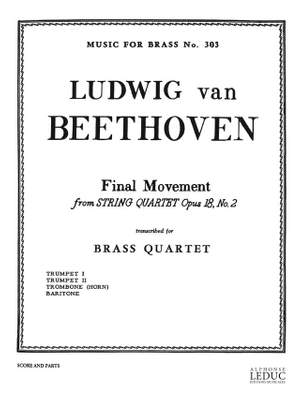 Ludwig van Beethoven: String Quartet Op.18 No.2 In G - Final Movement