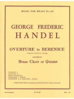 Georg&#x20;Friedrich&#x20;H&#x00E4;ndel&#x3A;&#x20;Overture&#x20;To&#x20;Berenice