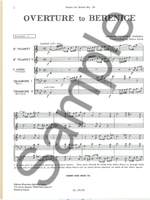 Georg Friedrich Händel: Overture To Berenice Product Image